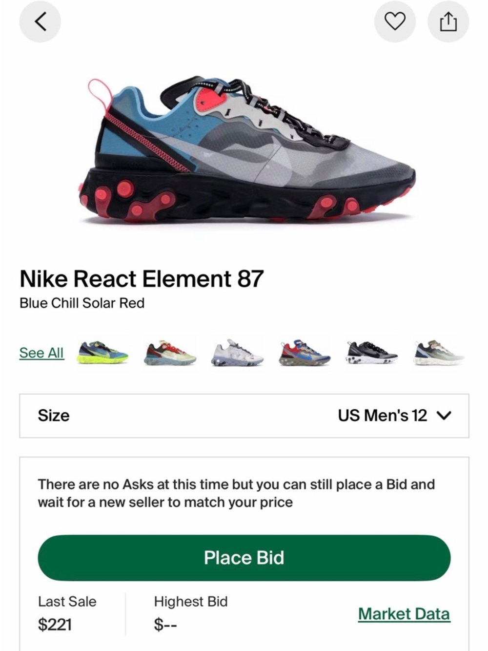Nike react 87 - Picture 8 of 8